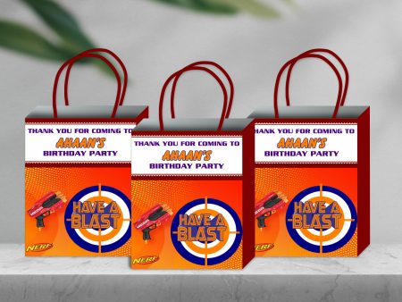 Nerf Theme Return Gift Bag For Discount