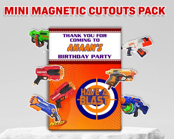 Nerf Theme Theme Mini Magnetic Return Gift Pack Hot on Sale