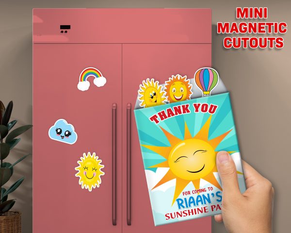 Sunshine Boy Theme Mini Magnetic Return Gift Pack For Sale