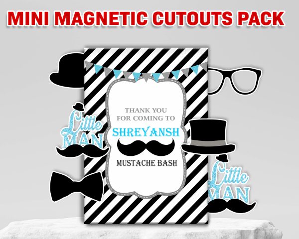 Little Man Boy Theme Mini Magnetic Return Gift Pack Online Hot Sale