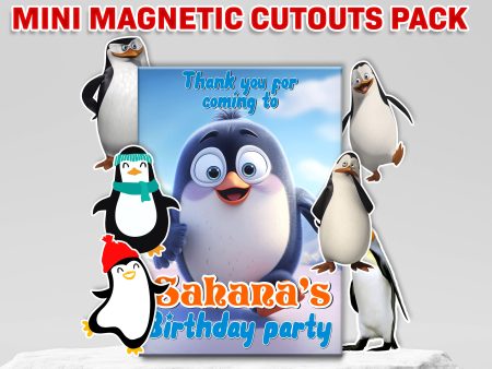 Penguin Theme Mini Magnetic Return Gift Pack on Sale