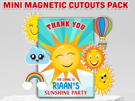 Sunshine Boy Theme Mini Magnetic Return Gift Pack For Sale