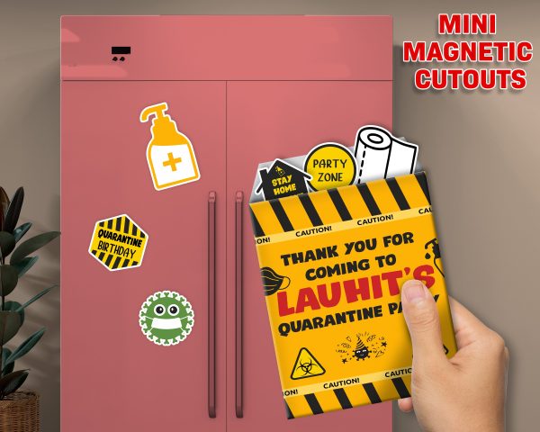 Quarantine Theme Mini Magnetic Return Gift Pack Supply