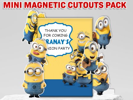 Minion Theme Mini Magnetic Return Gift Pack For Discount