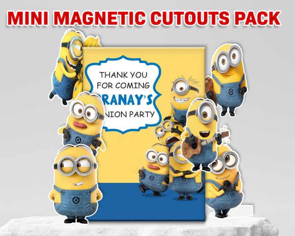 Minion Theme Mini Magnetic Return Gift Pack For Discount