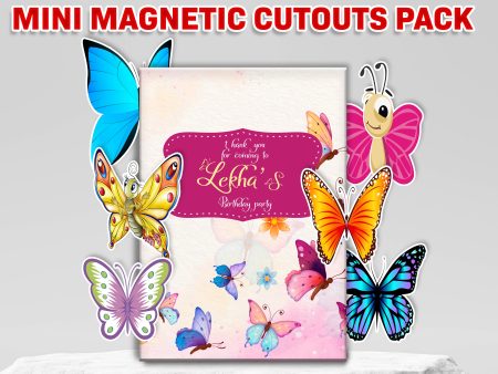 Butterfly theme Mini Magnetic Return Gift Pack For Discount