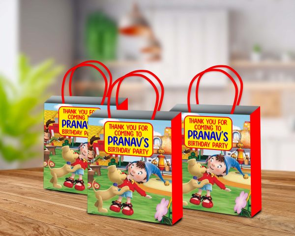 Noddy Theme Return Gift Bag For Discount