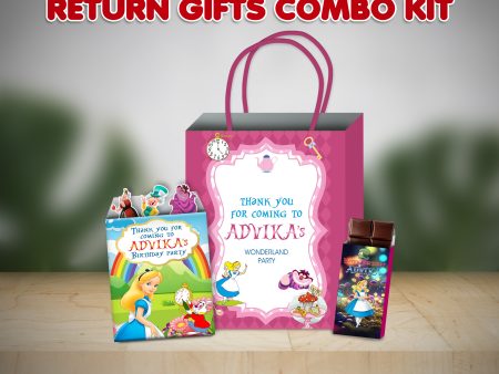 Alice in the Wonderland Theme Return Gift Combo For Cheap