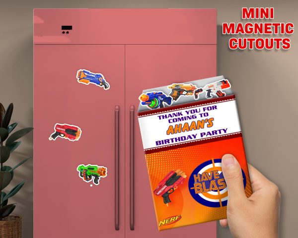 Nerf Theme Theme Mini Magnetic Return Gift Pack Hot on Sale