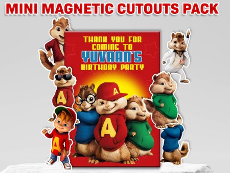 Alvin the Chipmunks theme Mini Magnetic Return Gift Pack Sale