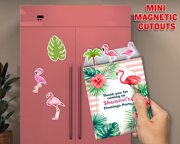 Flamingo Theme Mini Magnetic Return Gift Pack Discount