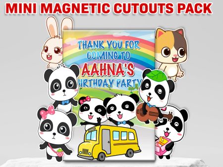 Baby Bus theme Mini Magnetic Return Gift Pack Fashion