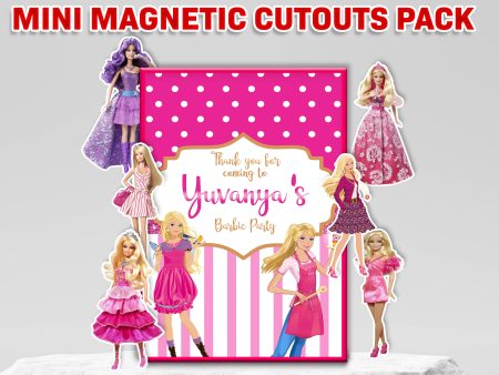 Barbie theme Mini Magnetic Return Gift Pack For Sale