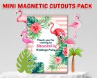 Flamingo Theme Mini Magnetic Return Gift Pack Discount