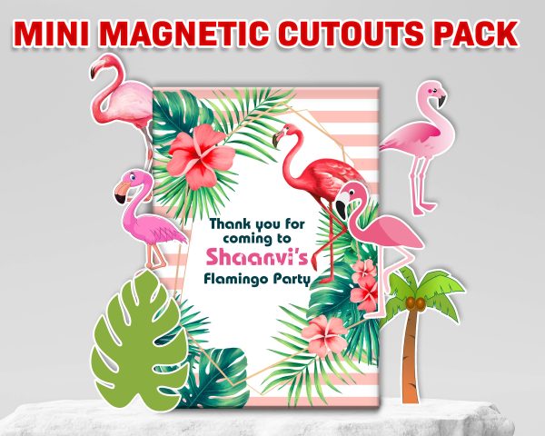 Flamingo Theme Mini Magnetic Return Gift Pack Discount