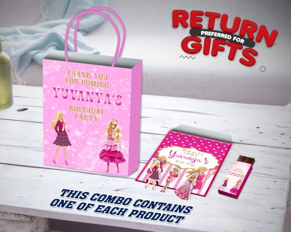 Barbie Theme Return Gift Combo Supply