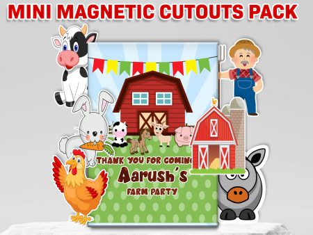 Farm Theme Mini Magnetic Return Gift Pack Fashion