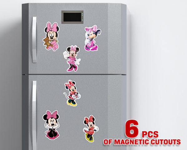 Minnie Mouse  Theme Mini Magnetic Return Gift Pack For Discount