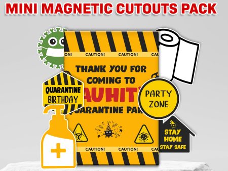 Quarantine Theme Mini Magnetic Return Gift Pack Supply