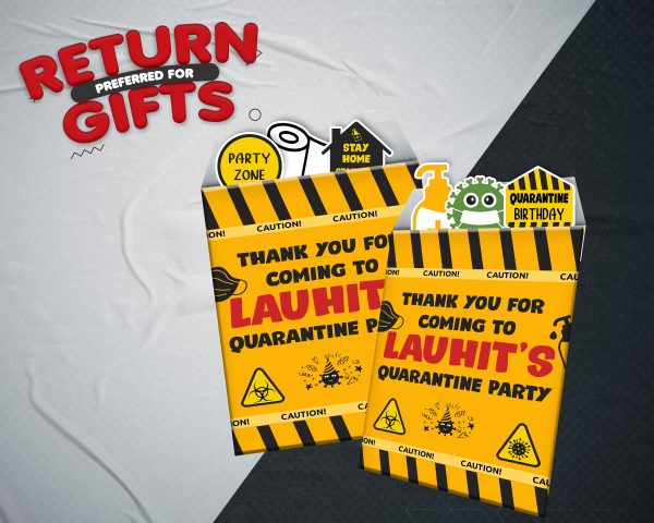 Quarantine Theme Mini Magnetic Return Gift Pack Supply