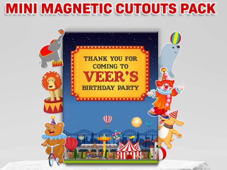 Circus Theme Mini Magnetic Return Gift Pack Fashion