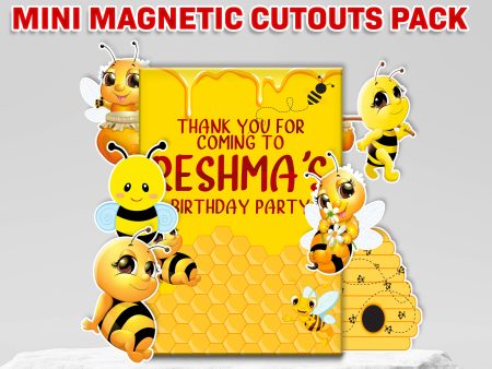 Bumble Bee theme Mini Magnetic Return Gift Pack Discount