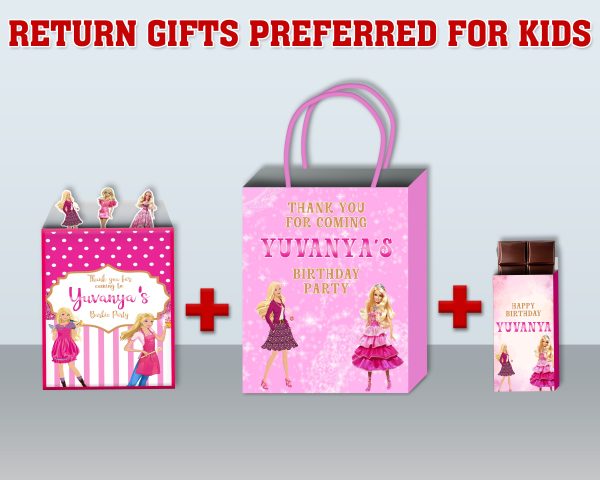 Barbie Theme Return Gift Combo Supply