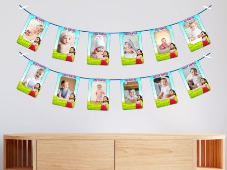 Chutti Kannamma 12 Months Photo Banner Online Sale