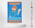 Blippi Theme Welcome Board Sale