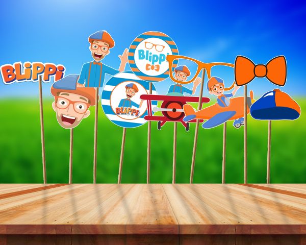 Blippi Theme Props Cheap