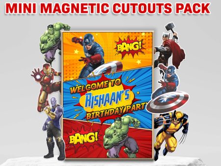 Avengers Theme Mini Magnetic Return Gift Pack Online Hot Sale