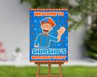 Blippi Theme Welcome Board Sale