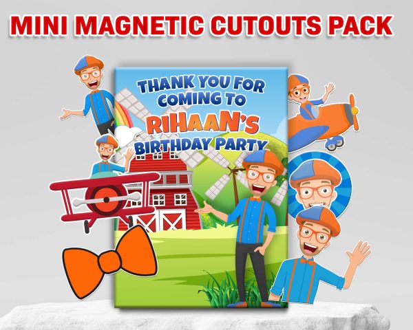 Blippi Theme Mini Magnetic Return Gift Pack Online now