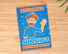 Blippi Theme Welcome Board Sale