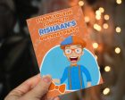 Blippi Theme Thank You Card Online now