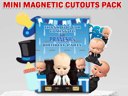 Boss Baby Theme Magnetic Return Gift Pack Online now