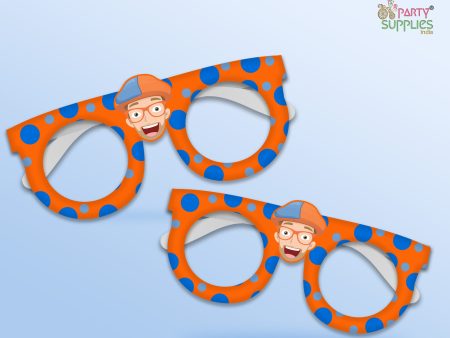 Blippi Theme Birthday Party glasses For Discount