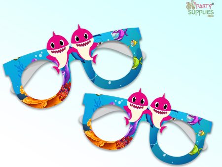 Shark theme Customized Birthday Party glasses Hot on Sale