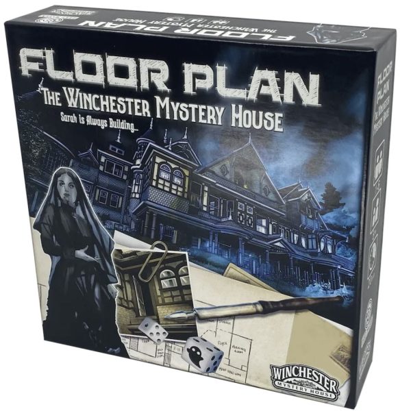 Floor Plan: The Winchester Mystery House Hot on Sale