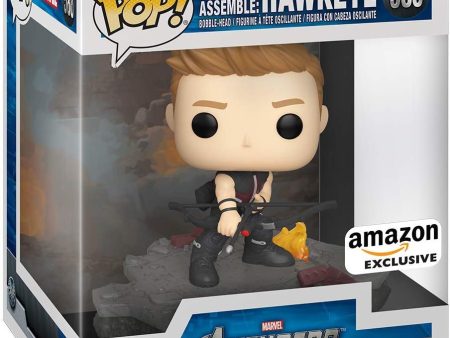 AVENGERS ASSEMBLE: HAWKEYE #586 - FUNKO POP!-DELUXE-EXCLSUIVE Fashion