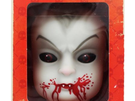 BABY BLEEDS YOU ALIVE (LIGHT-UP EYES) - CREEPY DOLL HEAD #02 on Sale