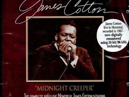 JAMES COTTON - MIDNIGHT CREEPER (CD) Sale