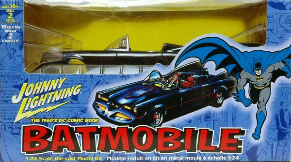 BATMAN: BATMOBILE (1960 S DC COMIC BOOK) - MODEL KIT-JOHNNY LIGHTNING Sale