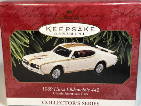 CLASSIC CARS: 1969 HURST OLDSMOBILE 442 - HALLMARK-ORNAMENT Online Sale