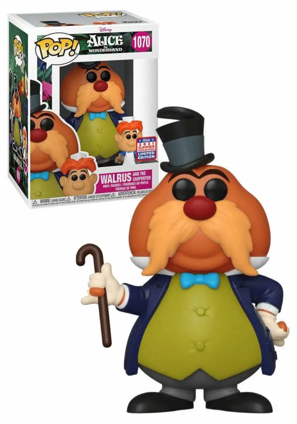 ALICE IN WONDERLAND: WALRUS & THE CARPEN - FUNKO POP!-2021 SUMMER CON Sale