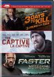 3 DAYS TO KILL CAPTIVE FASTER - DVD- 3 FILM COLLECTION Online Sale