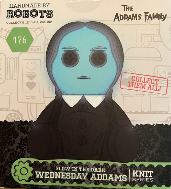 ADDAMS FAMILY: WEDNESDAY #176 (KNIT SERIES) - HANDMADE BY ROBOTS-GITD-EX Discount