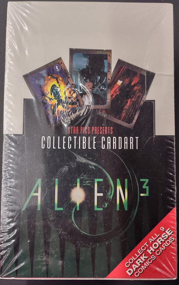 ALIEN 3 (TRADING CARDS-36 PACKS) - STAR PICS INC.1992-SEALED BOX Fashion