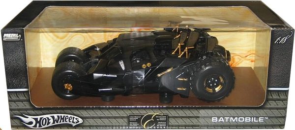 DARK KNIGHT: BATMOBILE TUMBLER (1:18) - HOT WHEELS-2004 Online Hot Sale