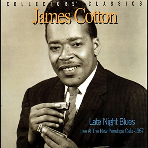 JAMES COTTON - LATE NIGHT BLUES - LIVE AT THE (CD) Online Hot Sale